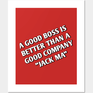 Quotes inspiration jack ma Posters and Art